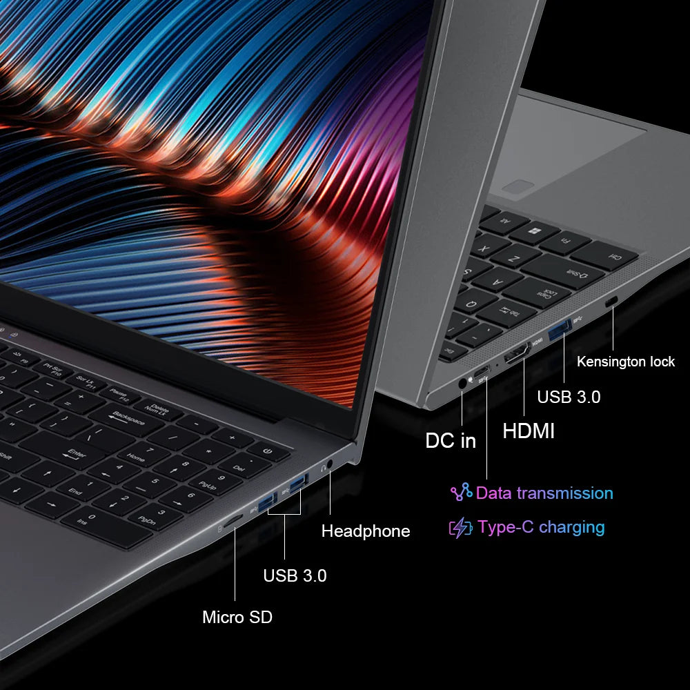 Ninkear A15 PLUS Laptop 15.6" IPS FHD AMD Ryzen 7 5825U Notebook 32G DDR4 3200Mhz+1TB PCI-E 57Wh Battery Windows 11 PRO Computer