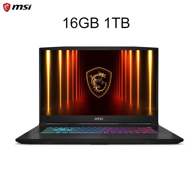 2025 MSI Katana 17 HX Gaming Laptop 17.3 Inch 2.5K QHD 240Hz IPS Screen Netbook i9-14900HX 32GB 2TB RTX5060 Notebook Computer PC