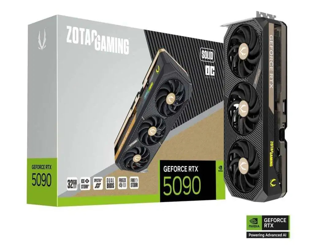 PROMO SALES ZOTAC GAMING GeForce RTX 5090 SOLID OC ZOTAC
