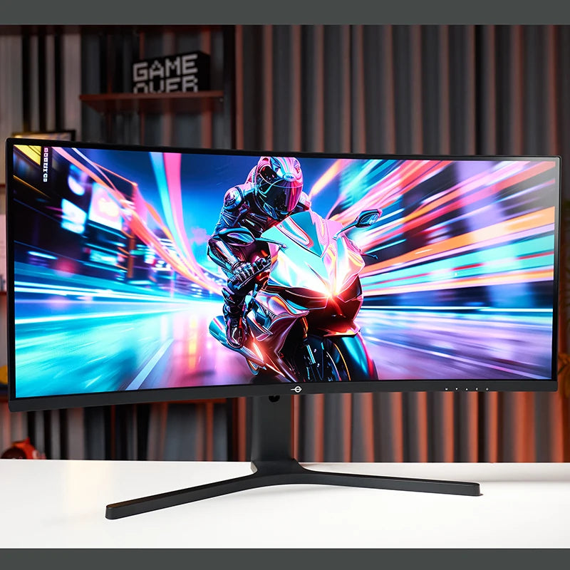 TITAN ARMY 34 inch fish screen 3440*1440 165Hz WQHD wide color gamut HDR400 1500R curved rotary lifting computer monitor C34A1R