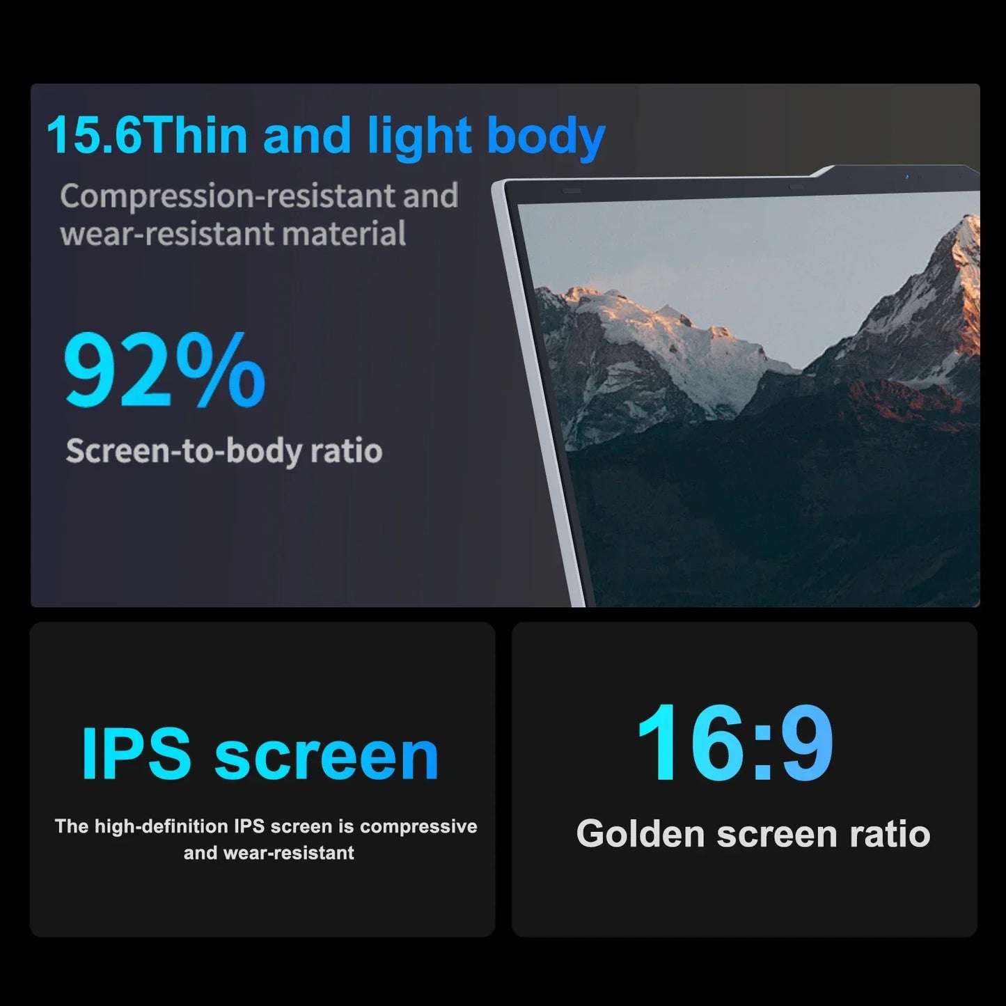 15.6 inch Intel Core I7 6500U Windows 11 Pro Laptop Computer 16GB DDR4 512GB 1TB SSD Portable Notebook PC Gamer Gaming Laptops