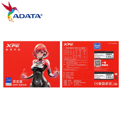 ADATA XPG Gaming D35G DDR4 RGB MEMORY Dual Tray 8GBx2 16GBx2 3200MHz 3600MHz DDR4 U-DIMM DRAM Module CL16 CL18 Desktop RAM