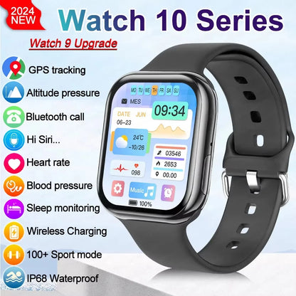 New 2025 Original For Apple Watch 10 Smart Watch Men Body Temperature Bluetooth Call NFC GPS Sports Women SmartWatch for Apple