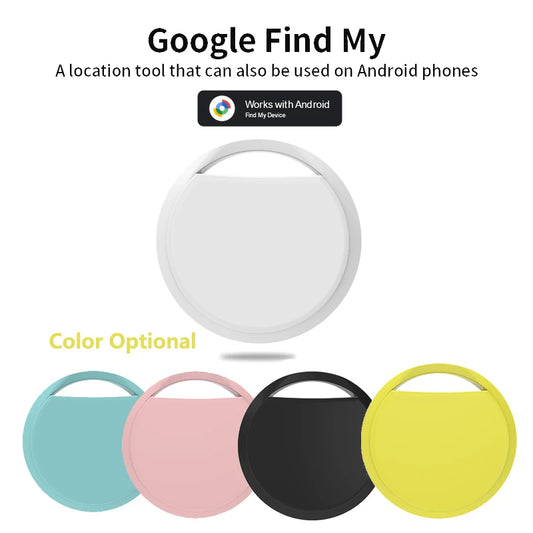GPS Smart Tracker Tag Bluetooth Locator Anti-Lost Device Mobile Keys Pet Elderly Kids Finder Work with Android Google Find My