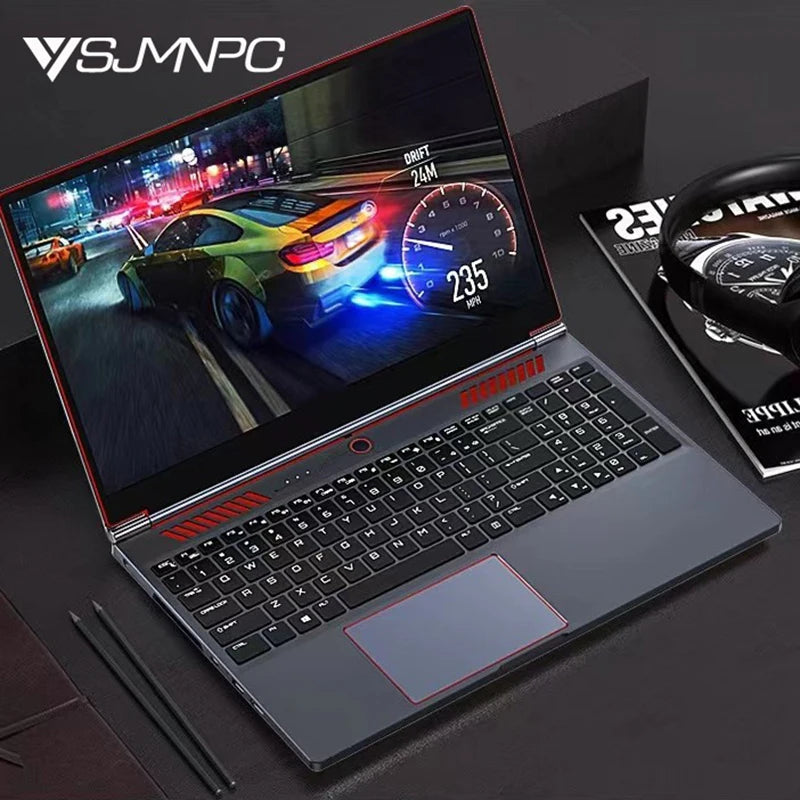 YSJMNPC Gaming Laptop Computer Intel Core i9-13900H NVIDIA RTX 4050 6G 16 Inch IPS 2*DDR5 MAX 64GB 2*M.2 PCIE SSD WIFI