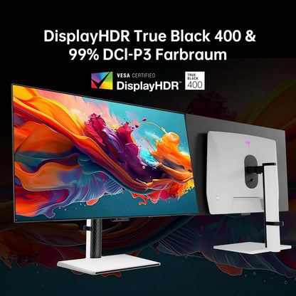 KTC 32 Inch 4K OLED Monitor, Dual Mode 4K@240Hz / 1080P@480HZ Gaming Monitor, 0.03ms, Adaptive Sync, HDR Ture Black 400 G32P5