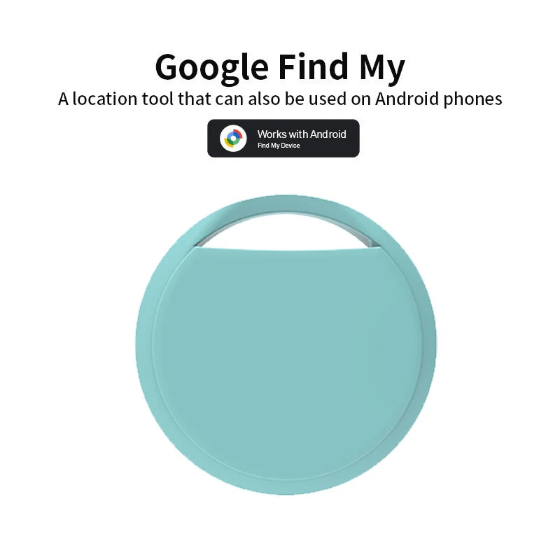 GPS Smart Tracker Tag Bluetooth Locator Anti-Lost Device Mobile Keys Pet Elderly Kids Finder Work with Android Google Find My