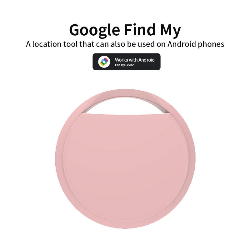GPS Smart Tracker Tag Bluetooth Locator Anti-Lost Device Mobile Keys Pet Elderly Kids Finder Work with Android Google Find My