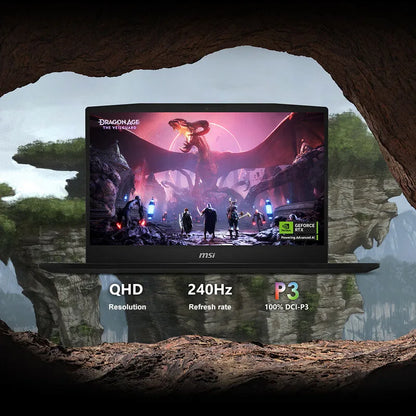 2025 MSI Katana 17 HX Gaming Laptop 17.3 Inch 2.5K QHD 240Hz IPS Screen Netbook i9-14900HX 32GB 2TB RTX5060 Notebook Computer PC