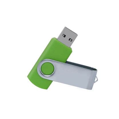 флешка usb 32GB Flash Drive 16 Giga Memory Stick Metal Jump Drive Swivel Pendrive Portable 64 128 GB cle usb 2.0 Pen Drives