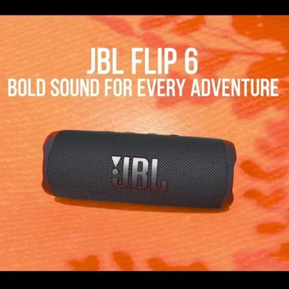 Original JBL FLIP 6 Bluetooth Speaker FLIP6 Portable IPX7 Waterproof Outdoor Stereo Bass Music Track Speaker Independent Tweeter