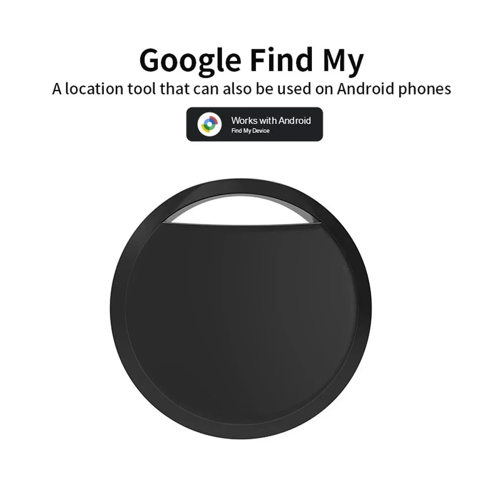 GPS Smart Tracker Tag Bluetooth Locator Anti-Lost Device Mobile Keys Pet Elderly Kids Finder Work with Android Google Find My