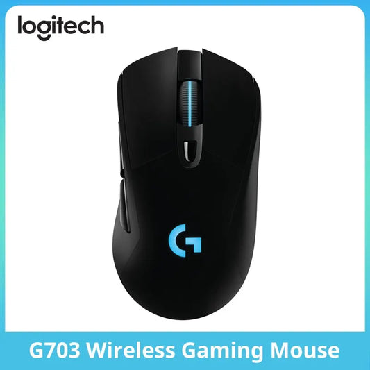 Logitech G703hero Esports Eat Chicken Macro RGB Backlit Computer Game Lol/cf Wireless Charging Mouse