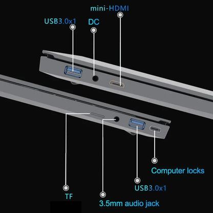 15.6 inch Intel Core I7 6500U Windows 11 Pro Laptop Computer 16GB DDR4 512GB 1TB SSD Portable Notebook PC Gamer Gaming Laptops