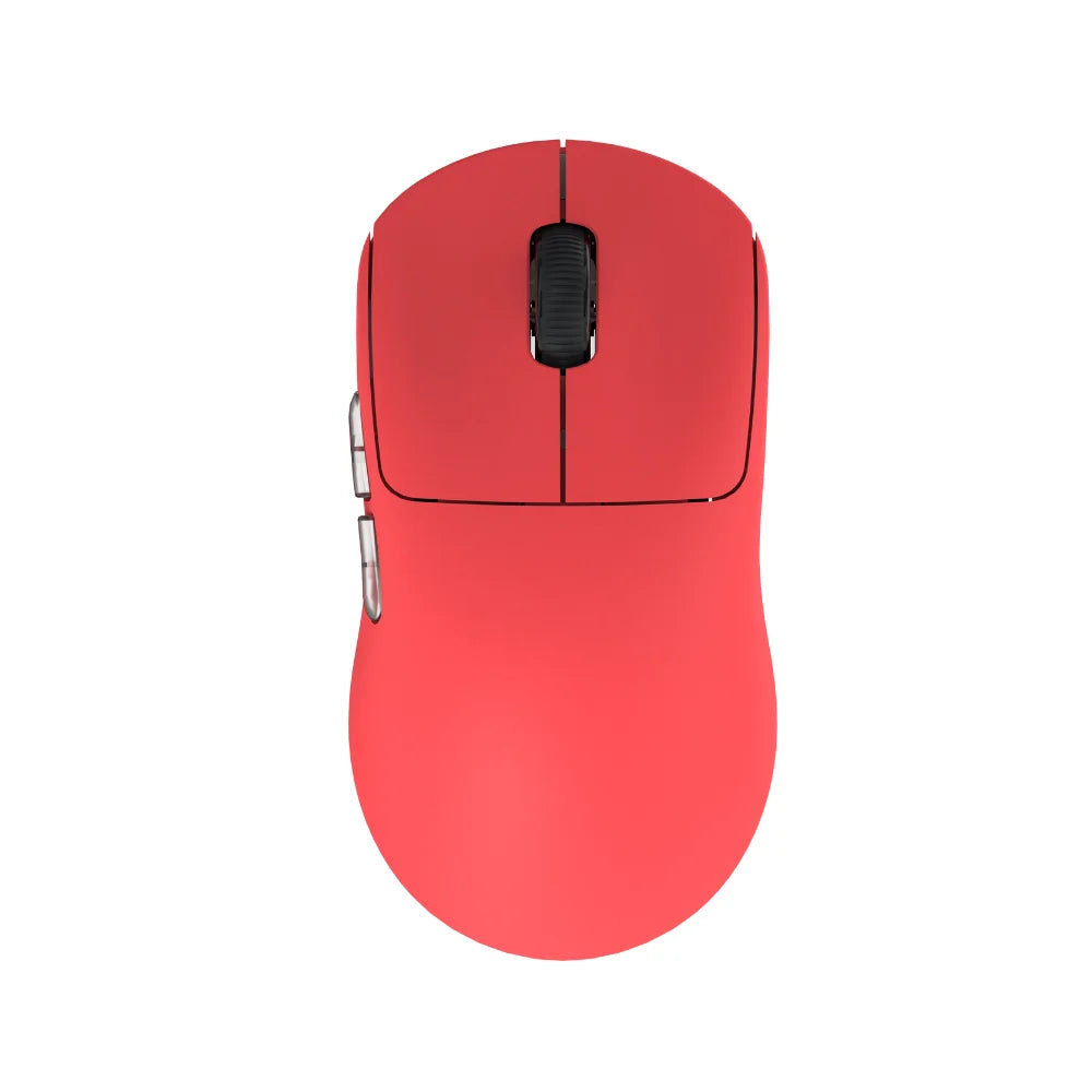 Kysona Aztec Red Wireless Gaming Mouse PAW3395 55g Ultra-Light 26000DPI 6 Buttons 90 Million Optical Computer Mice For Laptop PC